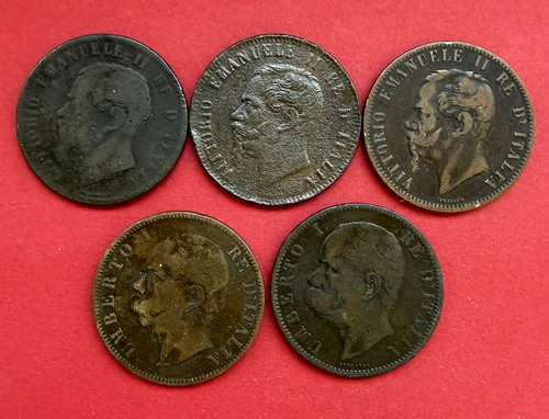 Lot pieces centesimi - lot, 10