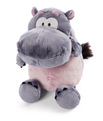 Ippopotamo peluche alto - ippopotamo,