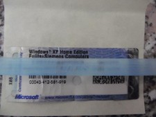Chiave prodotto Win XP Home Edition OEM