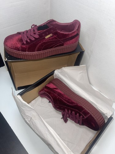 Puma rihanna burgundy creeper - puma,