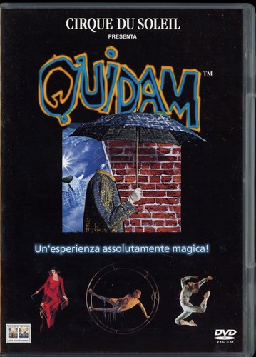 Quidam cirque soleil dvd - cirque,