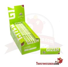Gizeh Super Fine Verde Cartina Corta Cartine Corte 50 Libretti