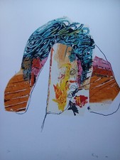 Mario schifano serigrafia con - schifano,,