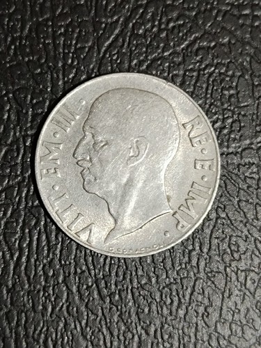 Moneta italia regno impero - italia,