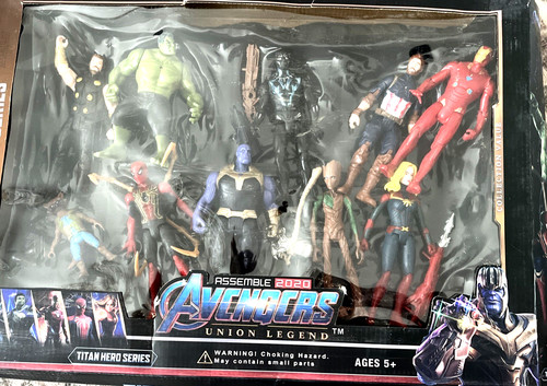 Action figure marvel - 10,
