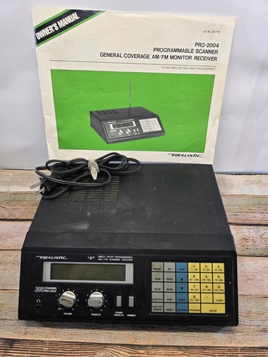 Scanner programmabile - am/fm,