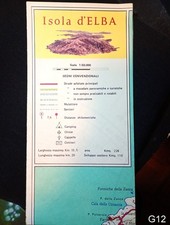 ISOLA D'ELBA carta stradale