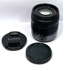 Panasonic Lumix G Vario 14-42 mm f/3.5-5.6 obiettivo micro 4/3 + tappi #1621