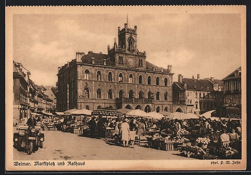 Weimar tur piazza - weimar,