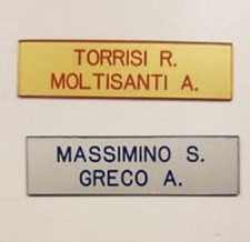 TARGHETTA  CITOFONO E POSTA