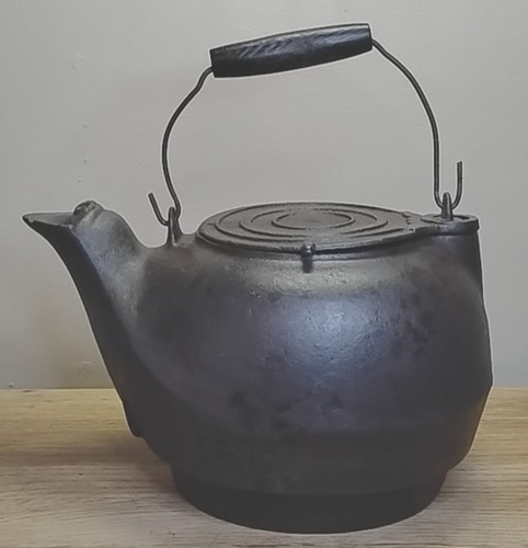 Antico bollitore tè - , ghisa