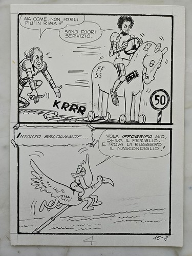 Milo manara tavola originale - milo,