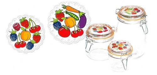 Barattolo cucina conserve - barattolo,