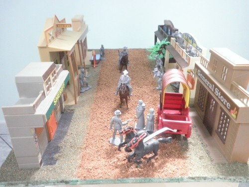 Diorama western soldatini - diorama,