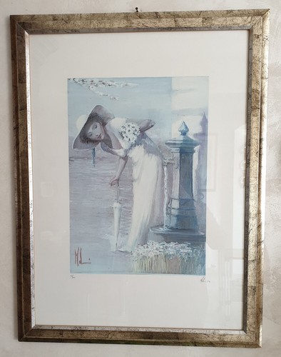 Quadro vintage anni - quadro, donna