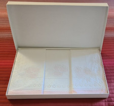 Lenzuolo matrimoniale 100% cotone con ricamo con bordi rosa tenue