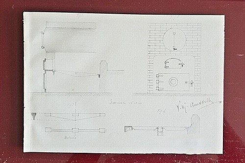 Disegno epoca scolastico - disegno, d'epoca