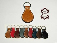PORTACHIAVI IN PELLE CUOIO ARTIGIANALE IN VARI COLORI CUOIO ITALIANO DI QUALITA'