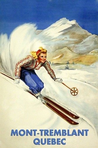 Ski mont tremblant quebec - ski,