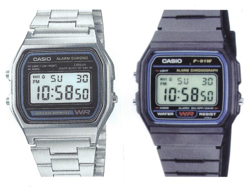 Casio 91w 158w - (2, orologi)