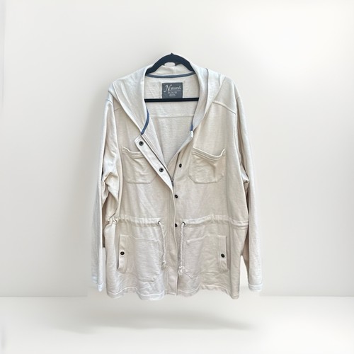 Giacca utility donna crema