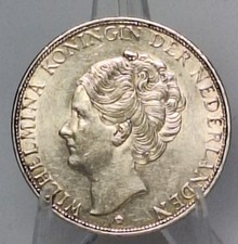 Gulden 2 1/2 1933 Ag 