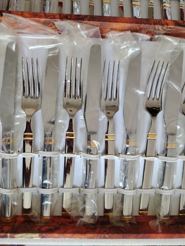 Servizio posate acciaio inox - acciaio,