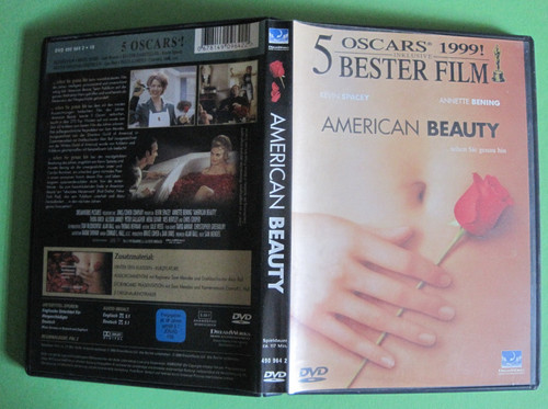 Dvd american beauty oscars - beauty,