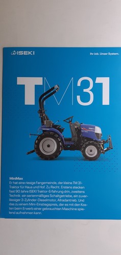 Iseki trattore 31 - tm,