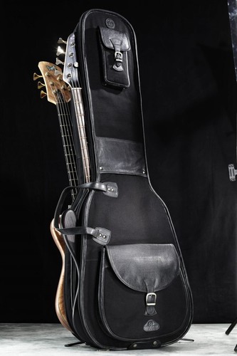 Borsa gig bufalo nero tela - nero,