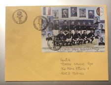 Busta 1º giorno di emissione timbro poste della Somalia 50 anni di Superga