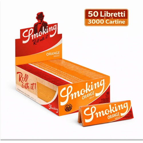 Cartine smoking orange corte - smoking,