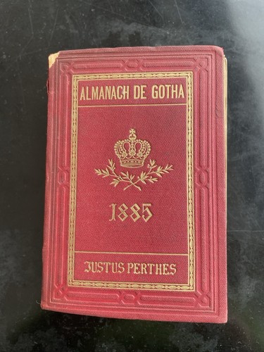 Almanach gotha 1885 - de,