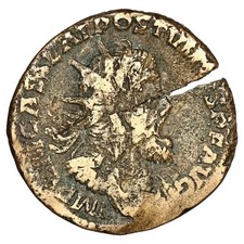 Moneta Romana Postume Doppio