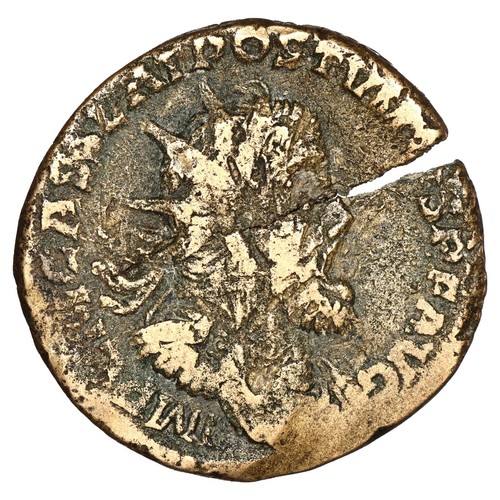 Moneta romana postume doppio - postume,