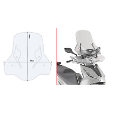 GIVI 6114DT SCHERMO PARABREZZA TRASPARENTE FOR KYMCO AGILITY 300 R1619-20