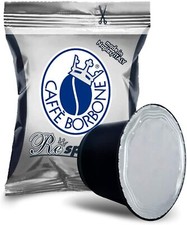 400 Capsule Respresso Caffè Borbone Miscela Nera Nero compatibili Nespresso