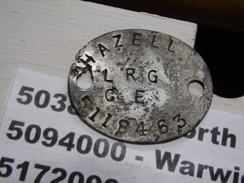 Ww2 relic dogtag identity - relic,