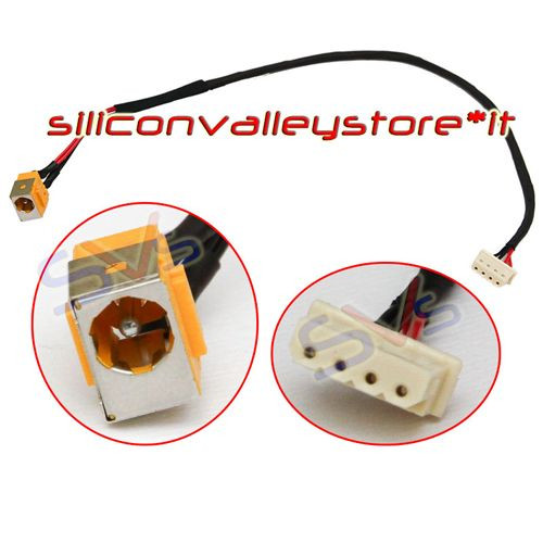 Power jack con cavo - dc, acer