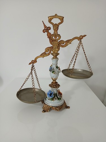 Antica bilancia ceramica - antica, in