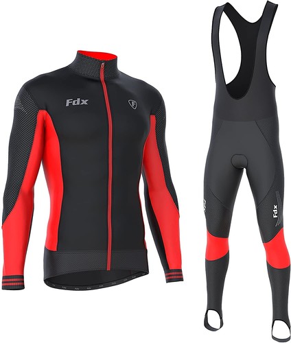 Fdx tuta ciclismo invernale - tuta,