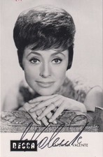 CATERINA VALENTE autografo