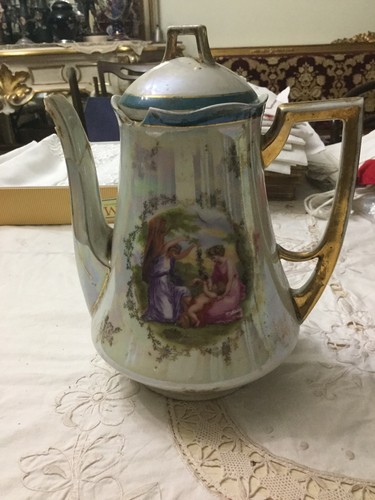 Antica teiera ceramica - antica,