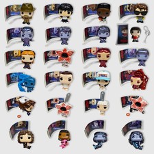 STRANGER THINGS KINDER JOY FIGURE Funko Pop + selezione singola 24 pezzi con BPZ