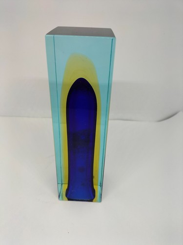 Vaso portafiori vintage vetro
