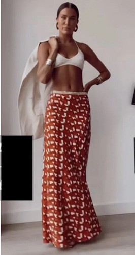 Gonna zara ss22 - ss22, terracotta