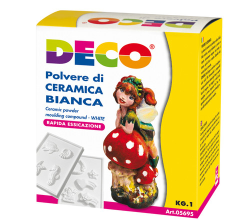 Polvere ceramica bianca a - di,