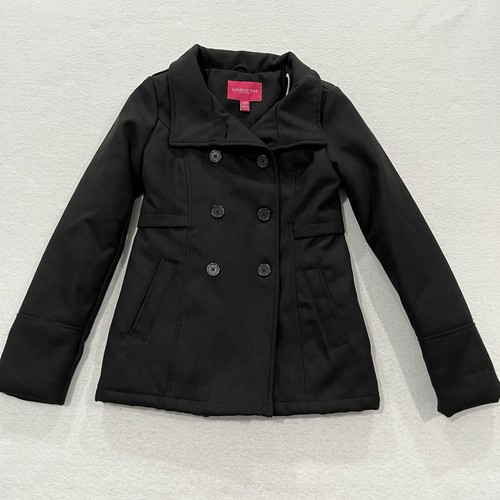 London fog ragazze nero trench - ragazze,