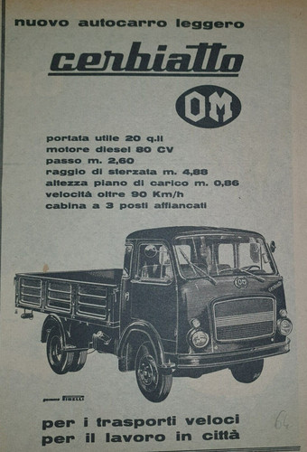Cerbiatto autocarro - om,