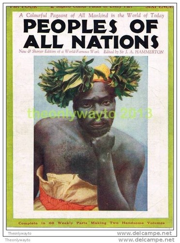 Zande chief congo nord - congo, ovest